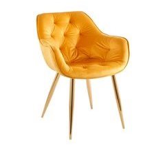 Silla Zandel Golden Terciopelo