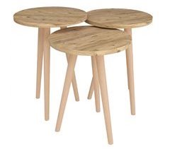 Mesas de Centro Salón 3 Unidades