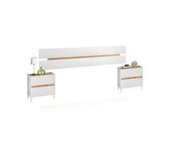 Cabecero con mesitas Ezra