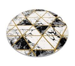 Alfombra EMERALD exclusivo 1020 circulo - glamour 160x160