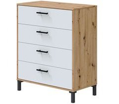 Cómoda Lúmina Dormitorio Nórdica 4 Cajones