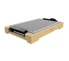 Cecotec Plancha de asar eléctrica Tasty&Grill 2000 Bamboo LineSto