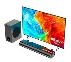 Hiwill A21 Barra de Sonido - Con Subwoofer 5.25” Para TV