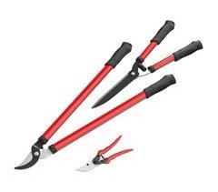 Set Herramientas Jardinería Metal, Plástico Outsunny