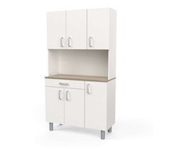 Armario Buffet de Cocina con 6 Puertas