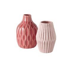 Jarrón decorativo LENJA surtido material ceramica