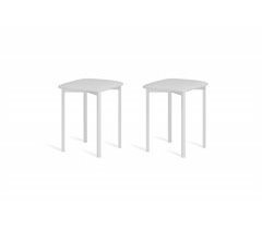 Pack de 2 taburetes bajos BENE