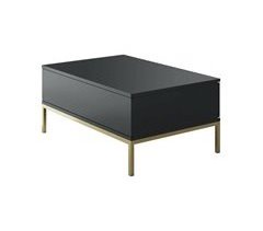 Mesa de café efecto madera 90x60