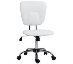 Silla de Oficina Plástico, Espuma, Acero Vinsetto