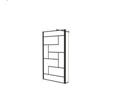 Panel de ducha Serigrafiado, Vidrio Antical, Barra