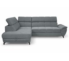 Rinconera con cama BOSA color gris