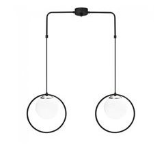 Regleta de techo Escott II (2 luces) Metal Nórdico