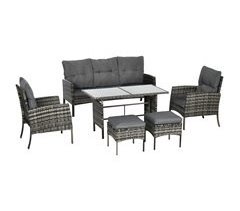 Muebles de Jardín PE, Poliéster Outsunny