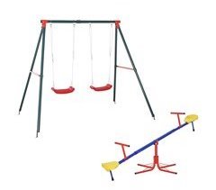 Conjunto para Niños Metal Outsunny