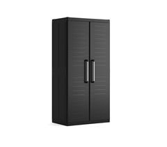 Armario resina exterior DETROIT XL escobero 182x89x54cm negro