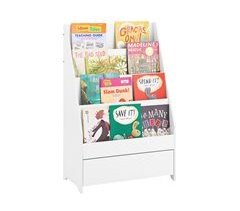 SoBuy KMB112-W Estantería Infantil de 4 niveles