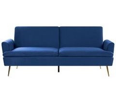 Beliani Sofá cama Terciopelo VETTRE
