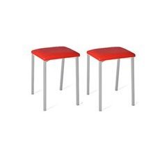 Pack de 2 taburetes bajos WIX