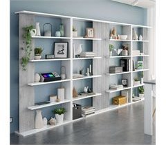 Pack 4 Estanterías Modernas para Salón Comedor