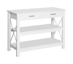 Mesa Consola MDF, Metal HOMCOM, hogar - muebles de recibidor 105