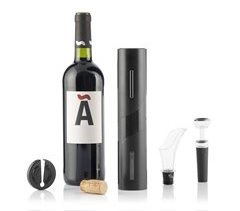 Sacacorchos Eléctrico con Accesorios para Vino
