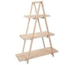 Estantería expositor de madera
