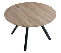 Mesa Comedor Extensible Alfa Melamina y Patas Metal