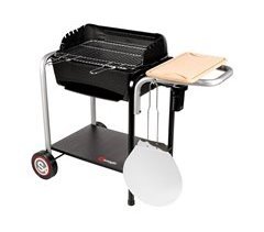 Barbacoa de carbón con cocción de pizza, Roma