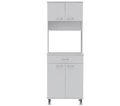 Alacena Della en Melamina, con cajón de riel metálico 60