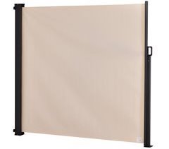 Toldo Lateral Aluminio, Tela de Poliéster, Metal Outsunny 350x180