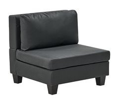Beliani Sillón modular Piel sintética UNSTAD