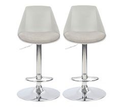 Pack de 2 taburetes ajustables TOBY 