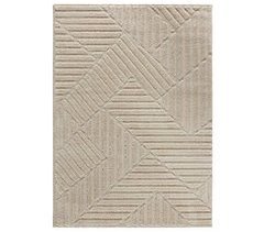 Alfombra geométrica con relieve NUMA - ATTICGO 160x230