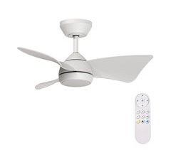 Ventilador techo ASHER aspas led motor DC 