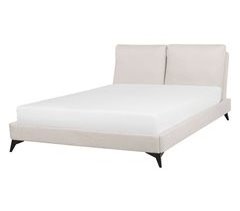 Beliani Cama con somier Chenilla MELLE 155x240