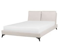 Beliani Cama con somier Chenilla MELLE 175x240