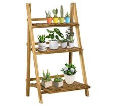 Estantería para Plantas Madera de Abeto Outsunny