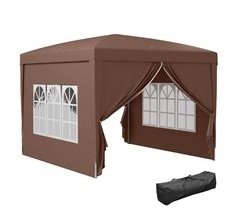 Carpa Plegable Acero, Tela Oxford Outsunny