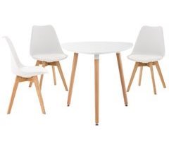Set de mesa y 3 sillas Libanera para el comedor 150x150