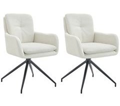 Set De 2 Silla de comedor - Pickett - Tela