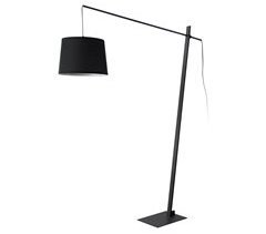 Lámpara de pie Nesna cilíndrica metal