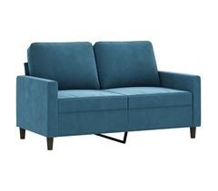 Sofá de 2 plazas terciopelo