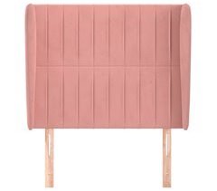 Cabecero con orejas de terciopelo