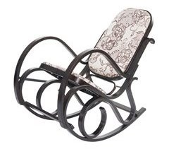 Silla mecedora rocking chair aspecto retro madera