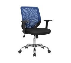Silla de oficina de malla con reposabrazos Daaro