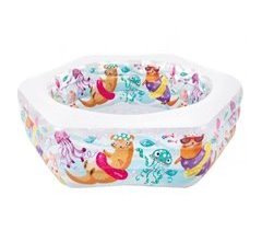 Piscina hinchable INTEX hexagonal 191x178x61 cm - 510 l