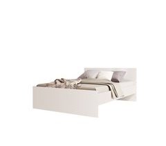 Cama NAIA blanco brillo