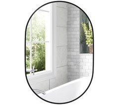 Espejo de Baño Aleación de Aluminio, Vidrio HOMCOM 60x3