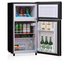 Frigorífico mini de acero inoxidable