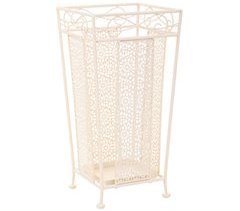 Paragüero cuadrado de forja